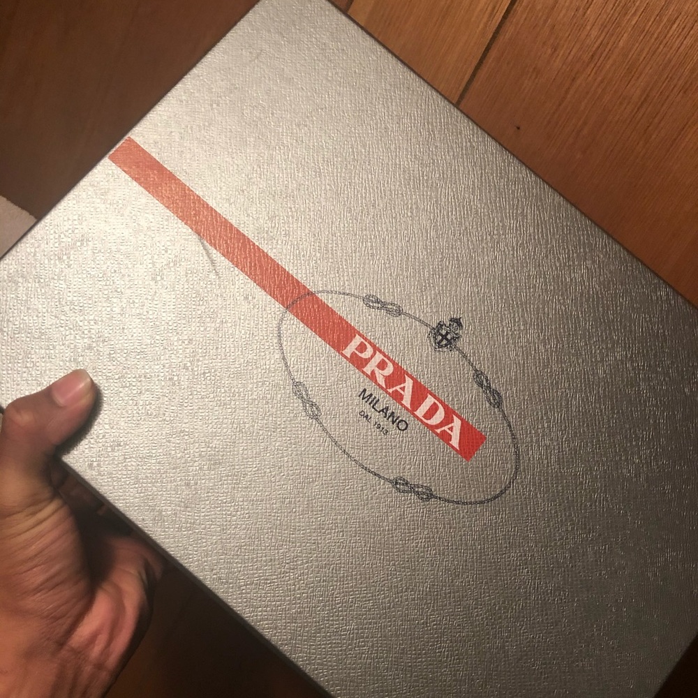 MENS PRADA SNEAKER LEATHER/MESH - Picture 1 of 7